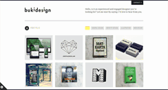 Desktop Screenshot of bukidesign.se